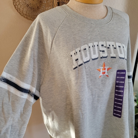 New Campus Lifestyle Houston Astros Pullover SZ XXL - Picture 3 of 5